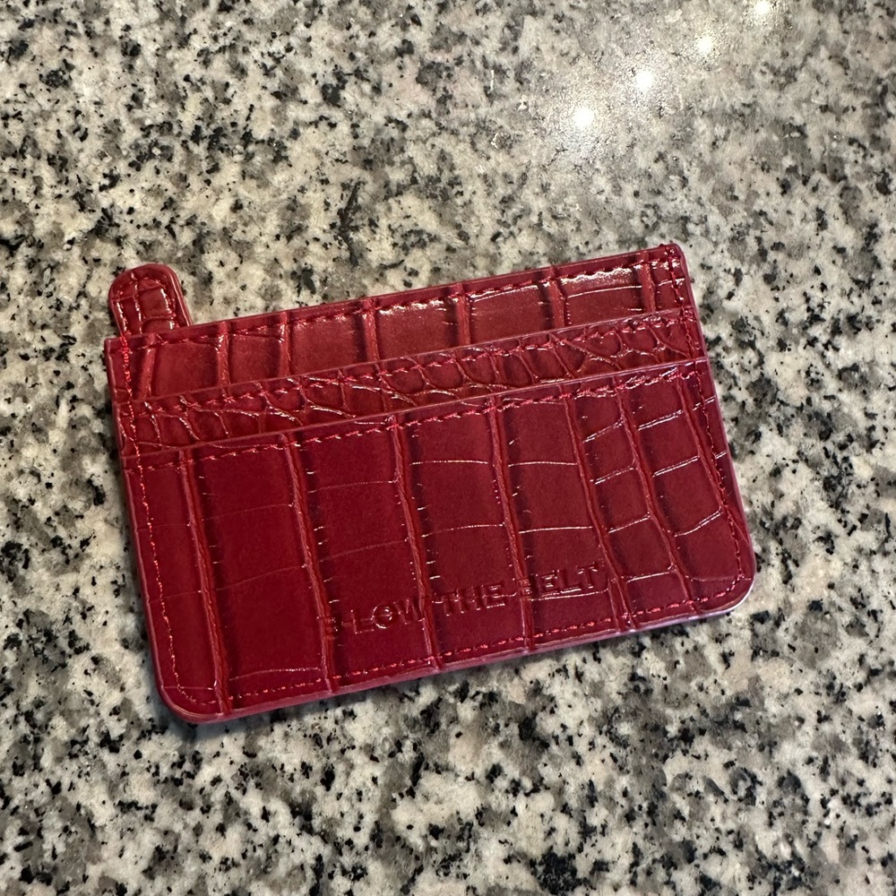 NWOT B-low the belt card holder